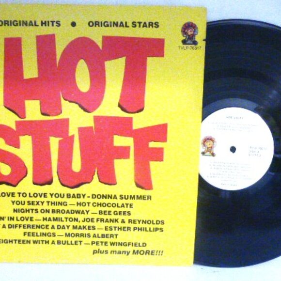 1976 HOT STUFF Record LP Vinyl Record TVLP-76017 Ahed Precision Records Toronto - Picture 1 of 4